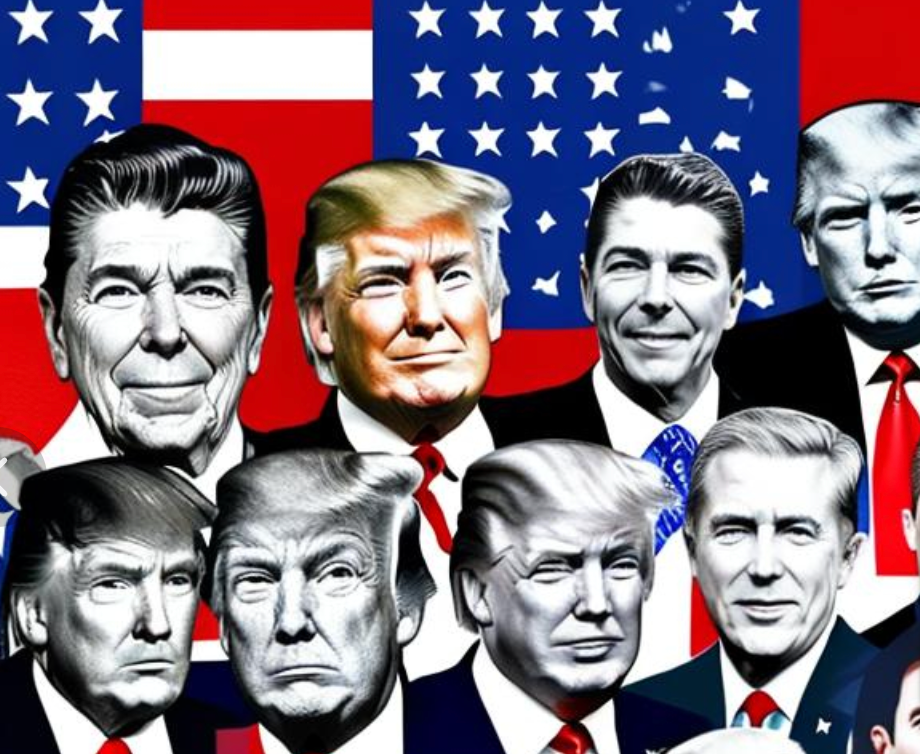 Republicans Applaud Reagan and Trump as Best Presidents