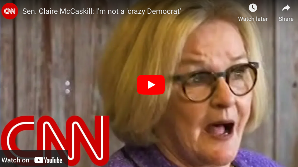 Sen. Claire McCaskill: I'm not a 'crazy Democrat'